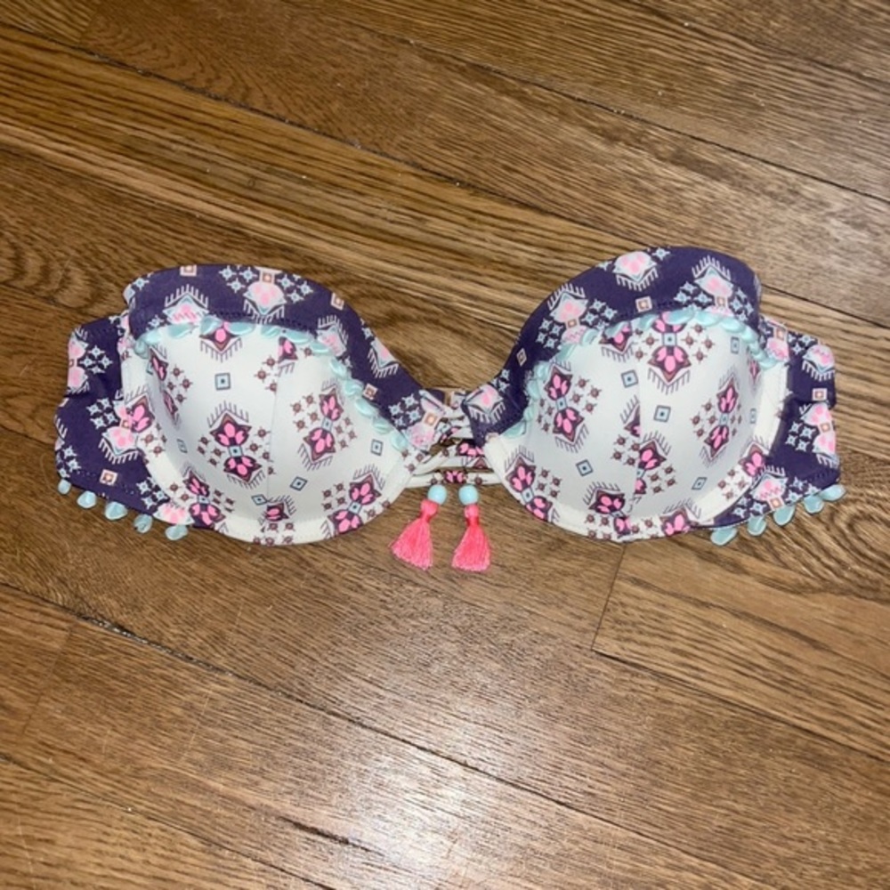 VICTORIAS SECRET BANDEAU SWIM TOP